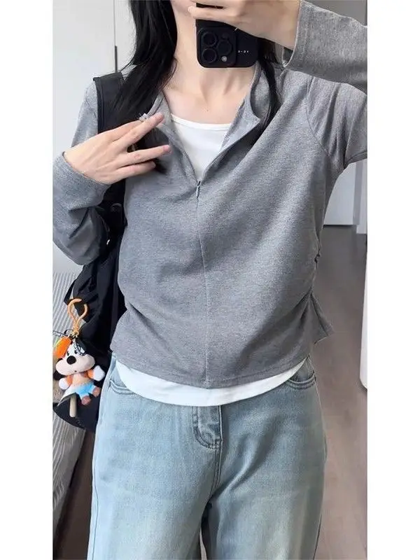 

Свободная толстовка с длинными рукавами, очень большой размер, 300 Pou, корейский стиль, BF Lazy Sle, базовый слой, свитшот для мужчин и женщин