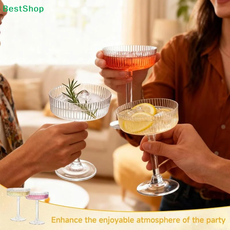 ☽ 10 قطع من أكواب المارتيني ال - مراجعة Champagne Tower Set وسعره