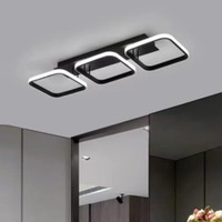 Nordic LED Ceiling Lamp Chandelier for Living Room Corridor 20W 30W Square Round LED Ceiling Light for Kitchen Home Lighting