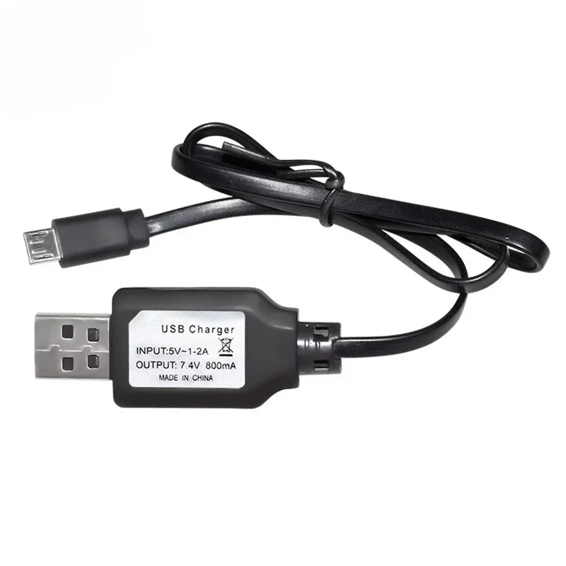 New 7.4V 800MA USB Micro 5pin Android Plug with Overcharge Protection Lithium Battery Charging Battery Pack Charging Cable