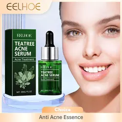 EELHOE Anti Acne Facial Serum Green Tea Skin Care Moisturizing Face Remove Acne Reduce Wrinkles Anti Aging Facial Repair Essence