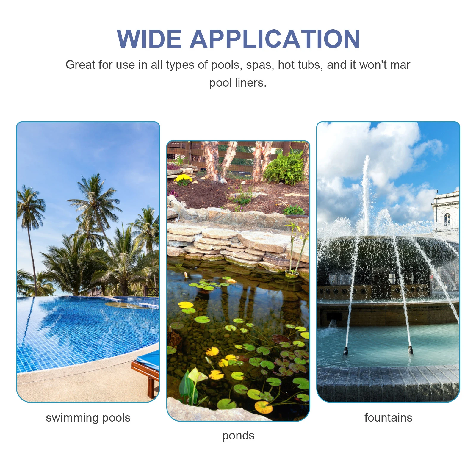 

Lake Blue Pool Cleaning Net Lightweight Leaf Rake Skimmer For Swimming Pools Fish Pond Mesh Scoop Debris Removal Tool Easy