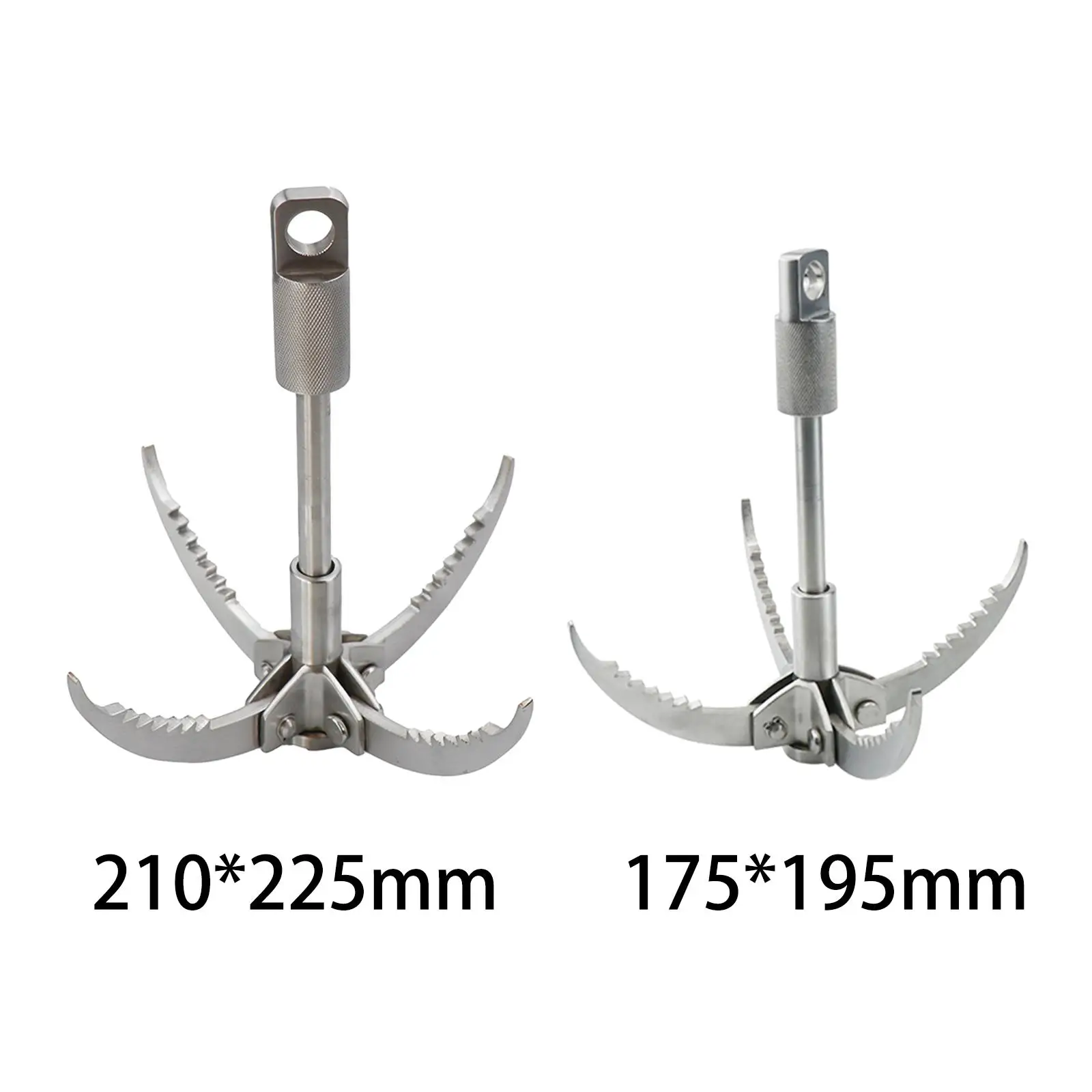 

4 Claw Grappling Hook, Auxiliary Climbing Hook Wall Equipment for Mountain