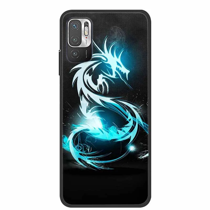 For Xiaomi Redmi Note 10 5G Case Shockproof Soft silicone TPU Back Cover For Redmi Note 10 5G Phone Cases Note10 5G Cute Cartoon