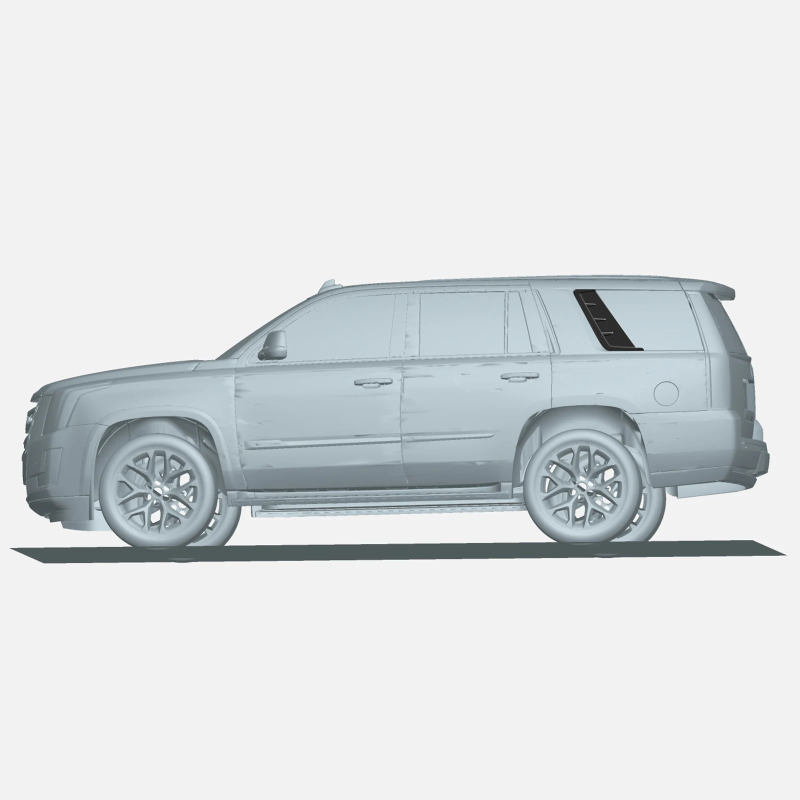 Car Exterior Window Trim 12 pcs Door Strip Sticker For Cadillac Escalade ESC 2015-2020 Chevrolet Tahoe 2015-2020