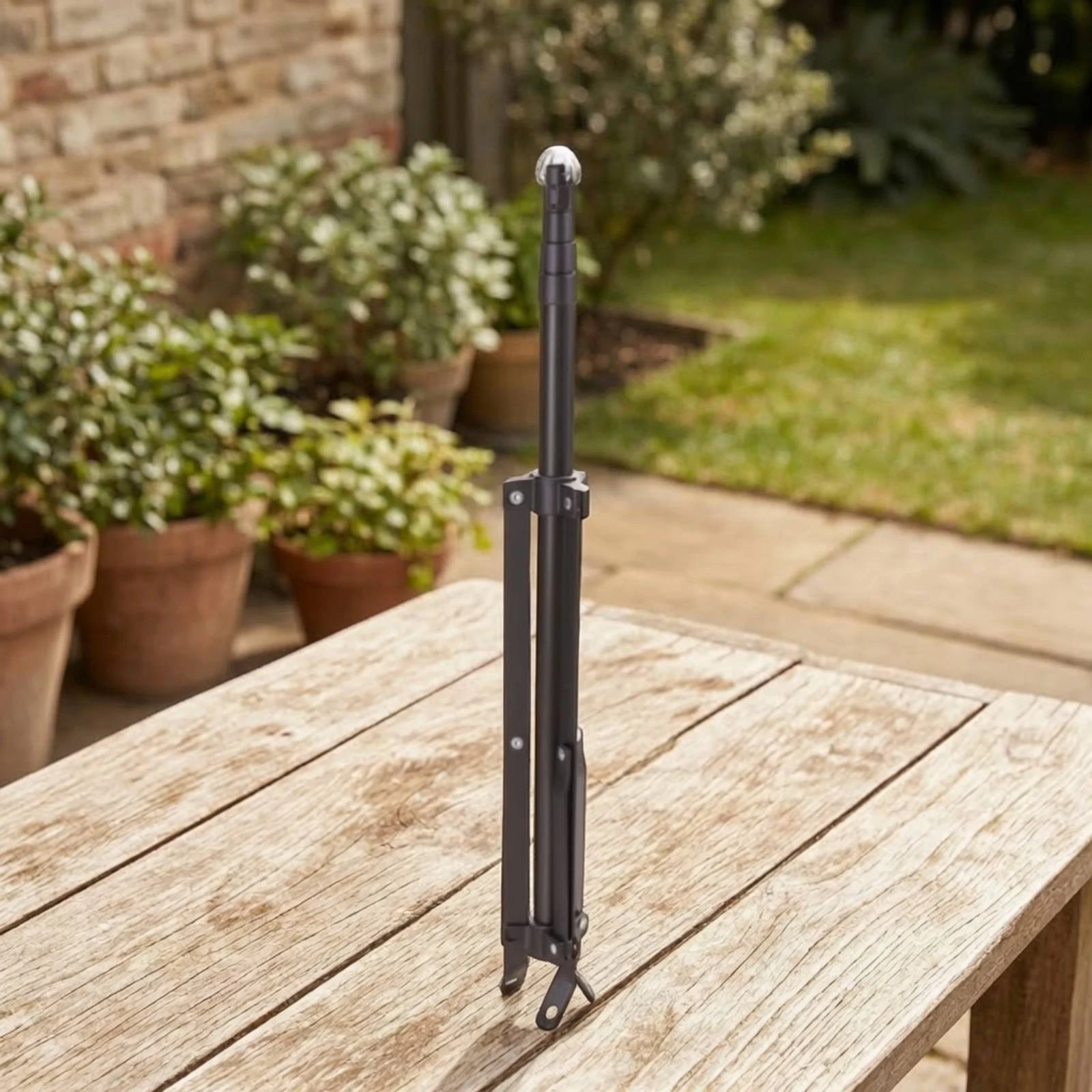 Chimney Support Stand Telescoping Heater Pipe Stand Tent Heater Accessory Portable Camping Equipment Stable for Campers