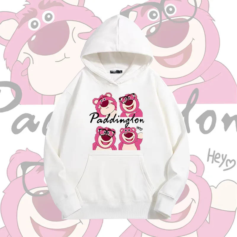 

New Lotso Hoodie Disney Men's and Women's Autumn Anime Long Sleeve Top Y2k Sweatshirt Kawaii Clothes