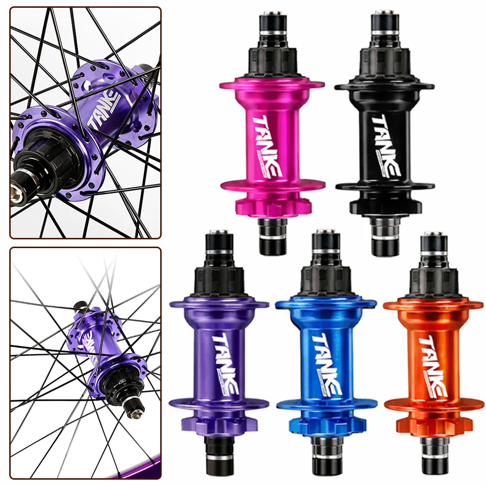 10x135mm 32hole Dirt Jump Bike Single Speed Disc Rear Hub 120Sounds 6Pawl Single Speed Rear Hub Cycling Accessories