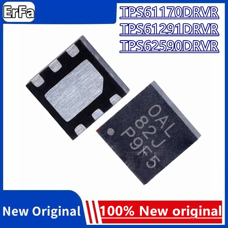 10Pcs 100% New original  TPS61170DRVR TPS61170 BZS TPS61291DRVR TPS61291 PC4I TPS62590DRVR TPS62590 OAL WSON6 Brand chips