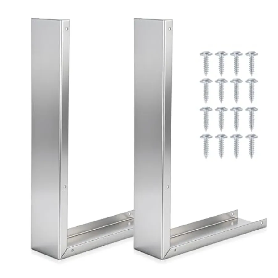 

Комплект из 2-х стальных накладок Miwave (3 дюйма шириной) для заполнения зазоров между плитой и кухонной столешницей