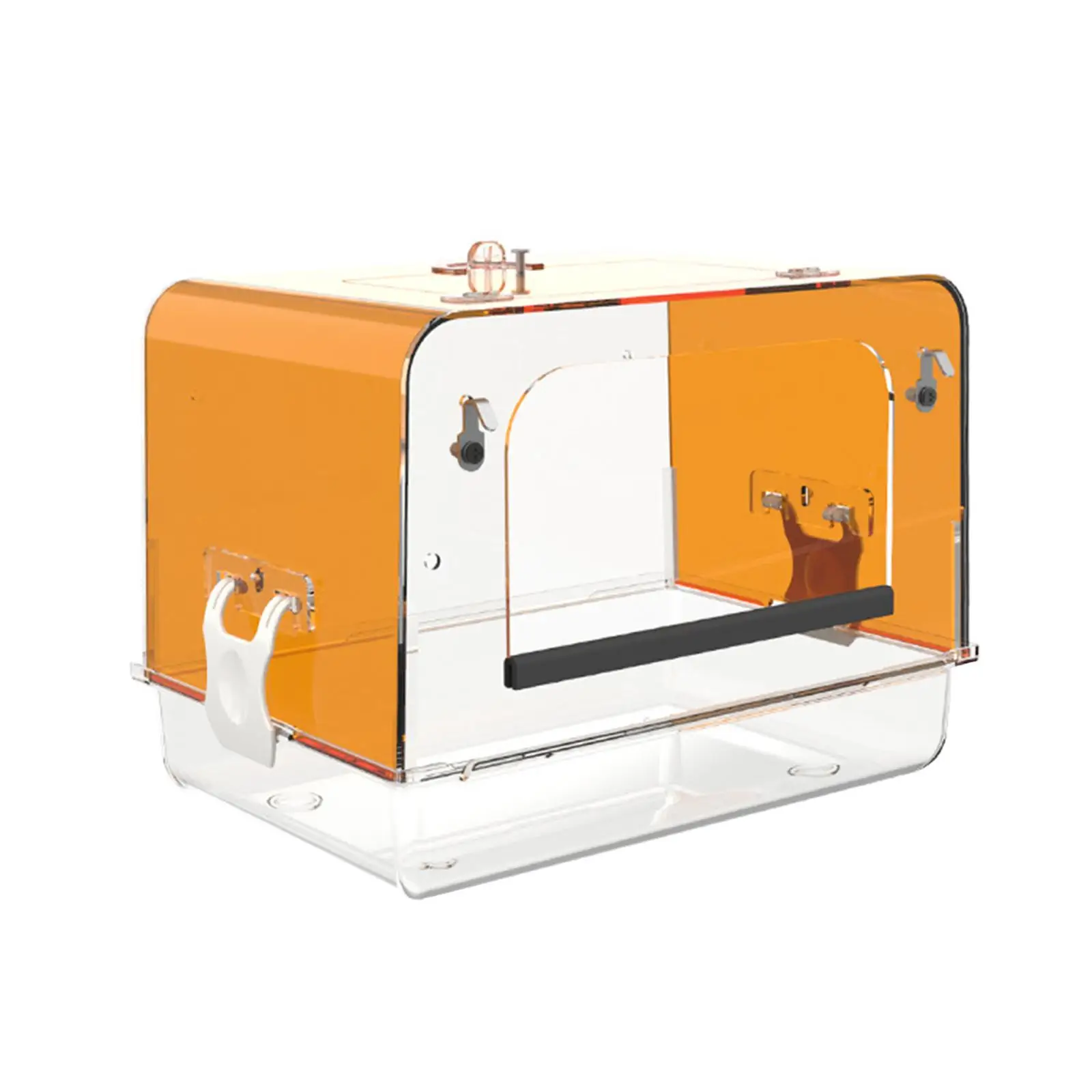 

Подвесная ванна-душ для попугаев, неразлучников, корелл, волнистых попугайчиков и других мелких птиц, для использования в клетке