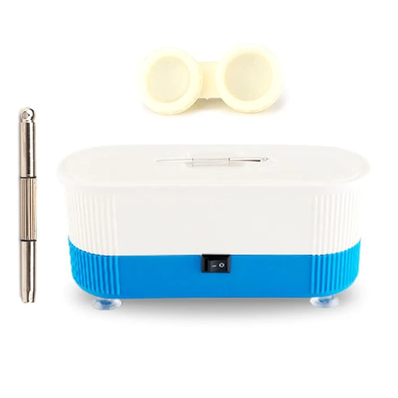 M2EE Ultrasonic Jewelry Cleaner Portable and Low Noise Ultrasonic Cleaner Machine for Jewelry Ring Retainer Eyeglass Watches