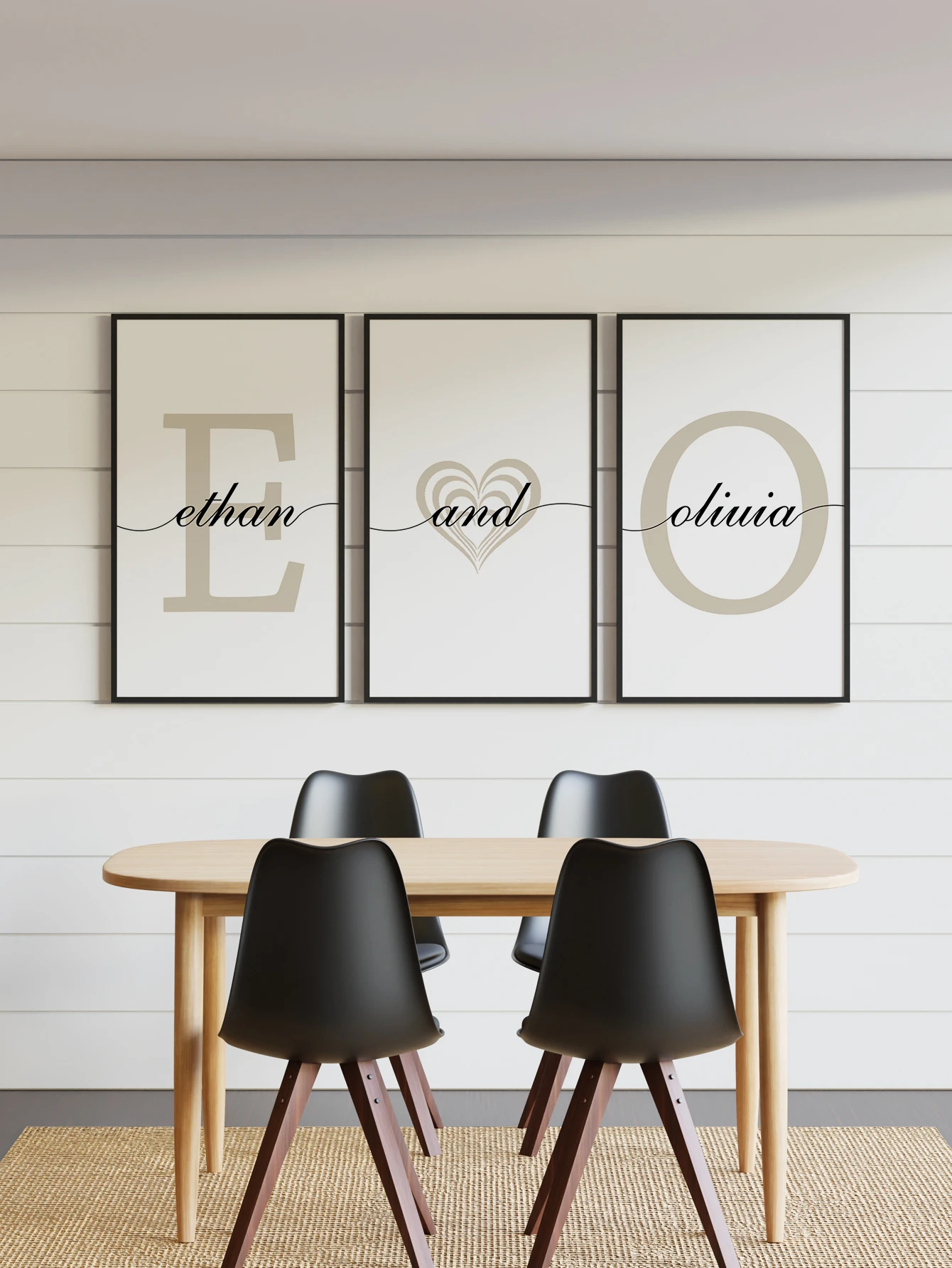 3Pcs Poster Kanvas Tanpa Bingk - Custom Star Map ulasan dan harga