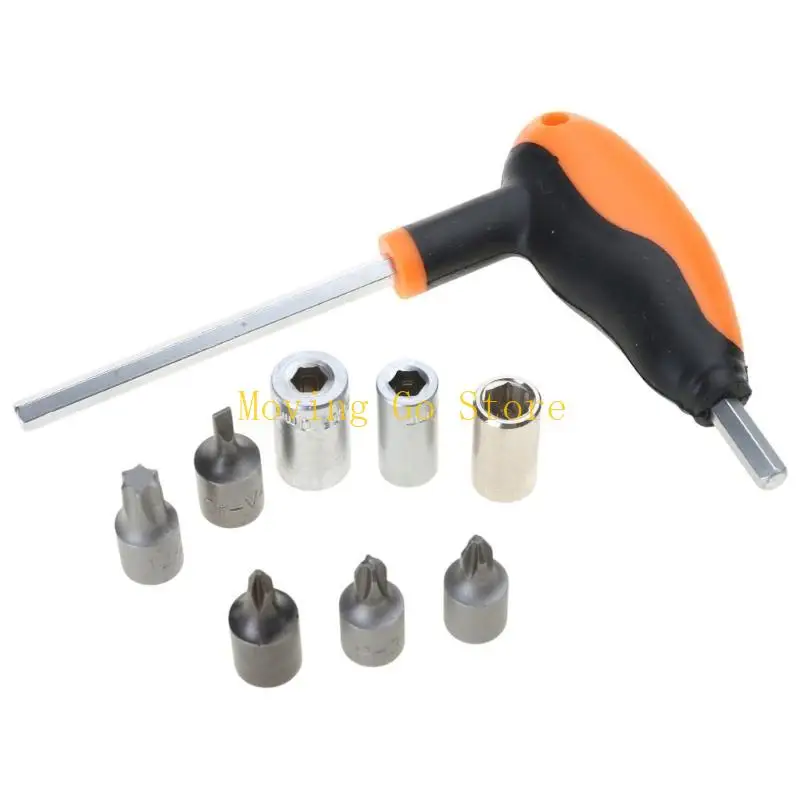 

B5XD Skateboard Tool Rollers Skate Scooter T-Wrench с битом 6/8/10/45 мм