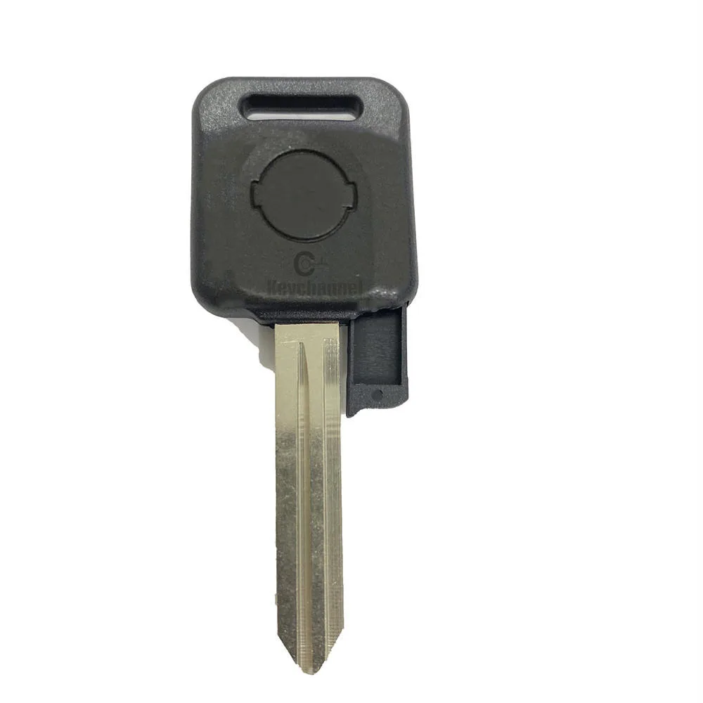 Keychannel 10pcs Transponder Key Shell portachiavi con Chip di ricambio con lama chiave NSN14 per Nissan Juke Kicks Micra Xtrail Rogue Sylphy