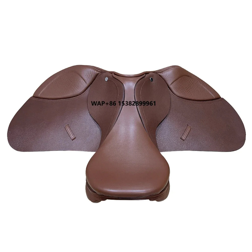 High Quality Cowhide Saddles Equestrian Equipment Saddle Handicap Saddle for Riding