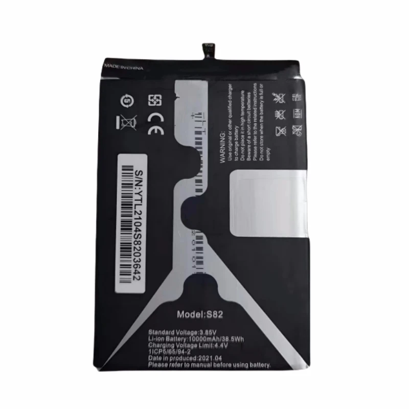 

New External Battery for Oukitel K15 Plus, Mobile Phone Battery, 3.85V, 10000mAh, S82