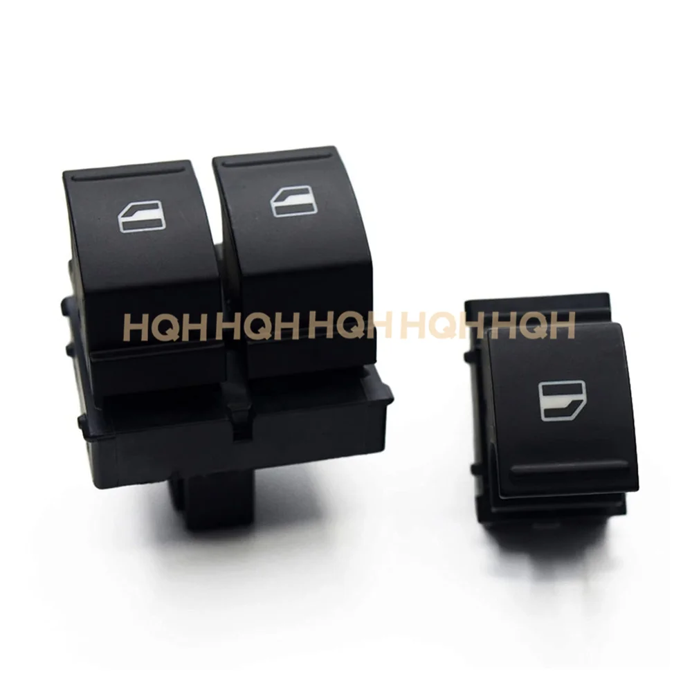 HQH Window Switch For VW Caddy 2K Jetta EOS Golf 5 6 Passat B6 Polo 6R Touran SEAT  2K0959857A 1KD959855 1K3959857A 1F0959855