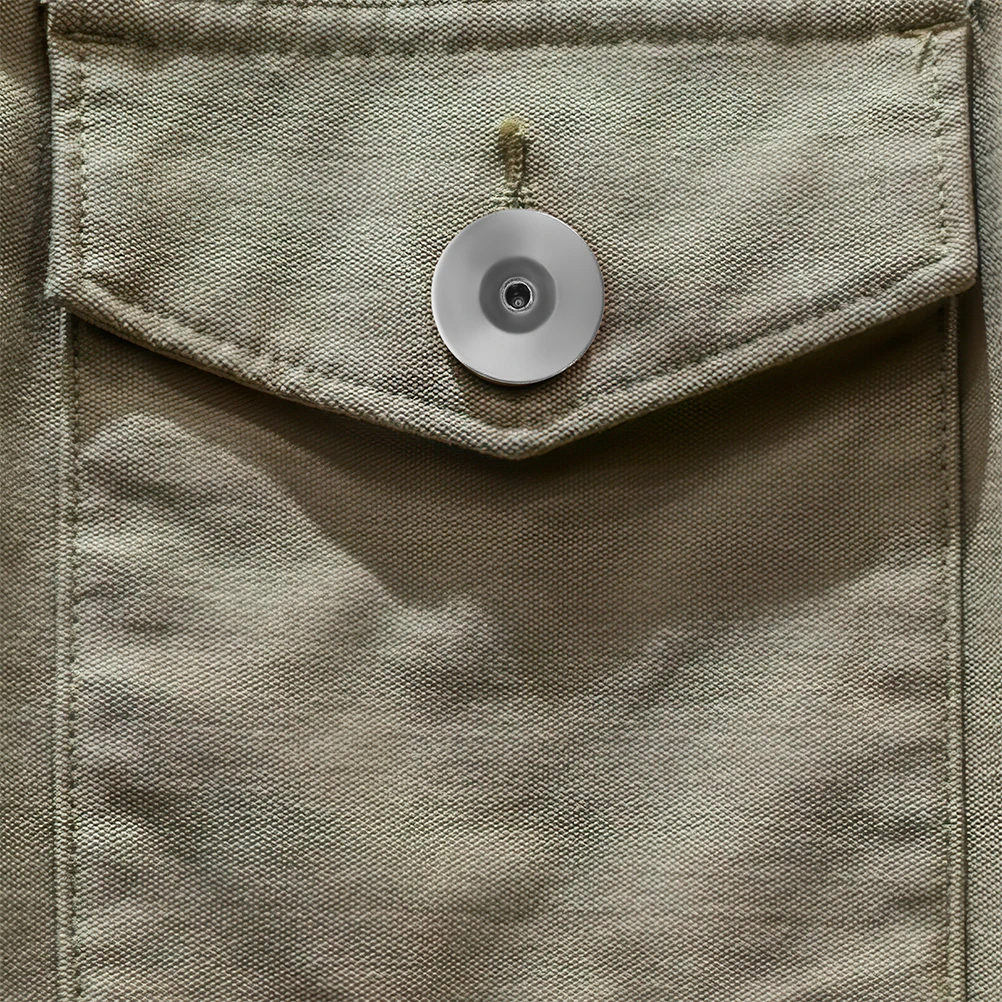 

32pcs High end Card Cap Pin Backs Zinc Alloy Locking Clasp Brooch Supplies Replacement Wear Resistant Long term Use