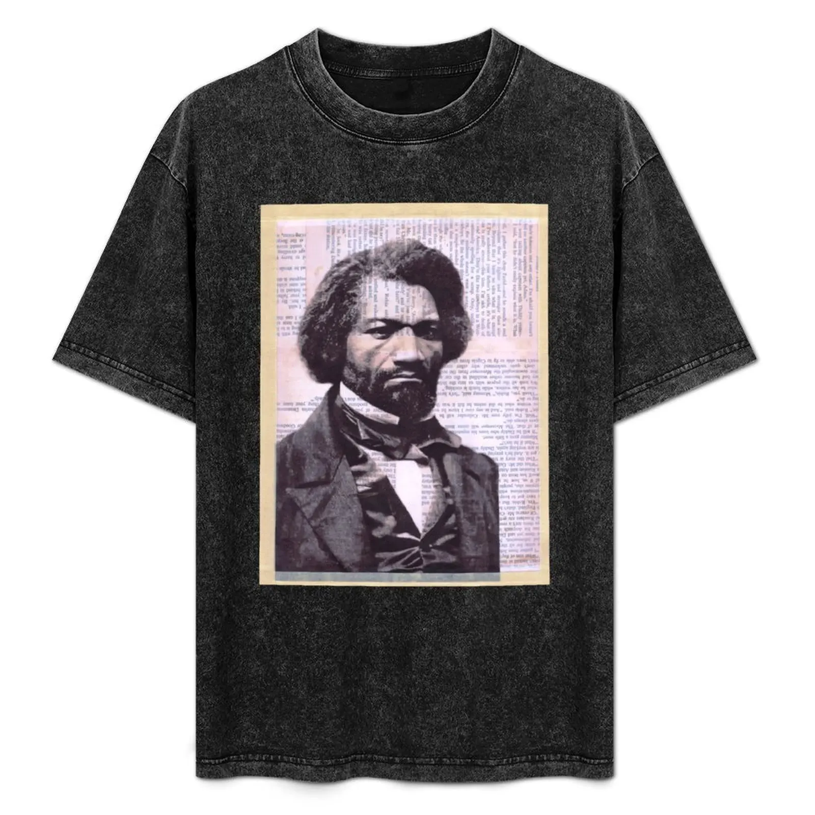 

Frederick Douglass T-Shirt Minimalist Casual Short Sleeve Top