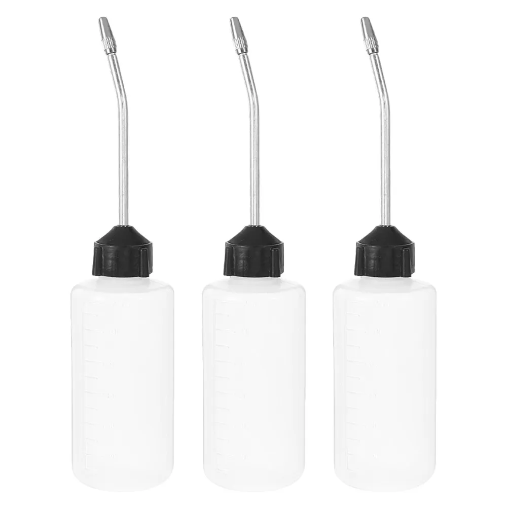 3Pcs Sewing Machine Oiler Can Iron Spout Cap Reusable Empty Oil Dispenser Bottle for Precision Lubrication Home Workshop Sewing view 5
