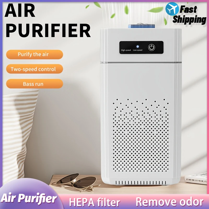 Purificador de Aire Xiaomi Youpin para el Hogar, Filtro HEPA, Elimina PM2.5, Formaldehído, Humo y Olores, Generador de Iones Negativos, Limpiador de Aire para Habitaciones