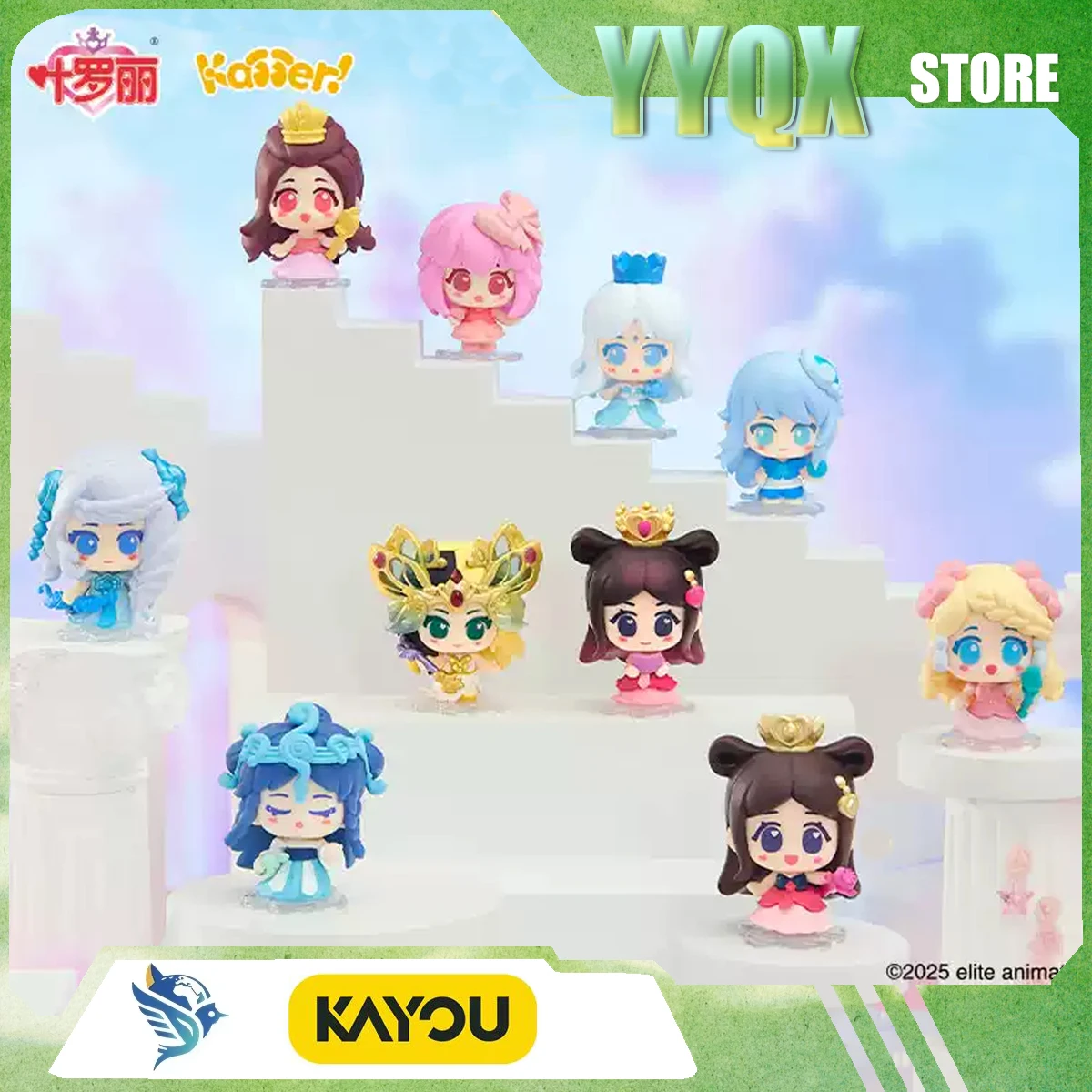 

KAYOU 2026 New Lieer Pretty Doll‌ Moe Particle Mini Collection Ornament Toy Periphery Gift Cartoon Anime Surprise Rare Like
