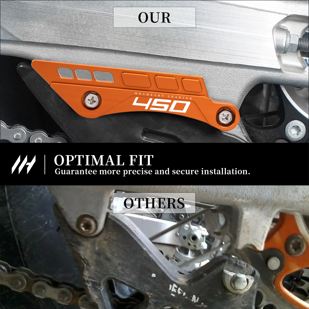 Rear Swingarm Impact Guard For MC 450F 2021‑2023 EX 450F 2021‑2023 Chain Guide Protector Bolt‑on Motorcycle Accessories