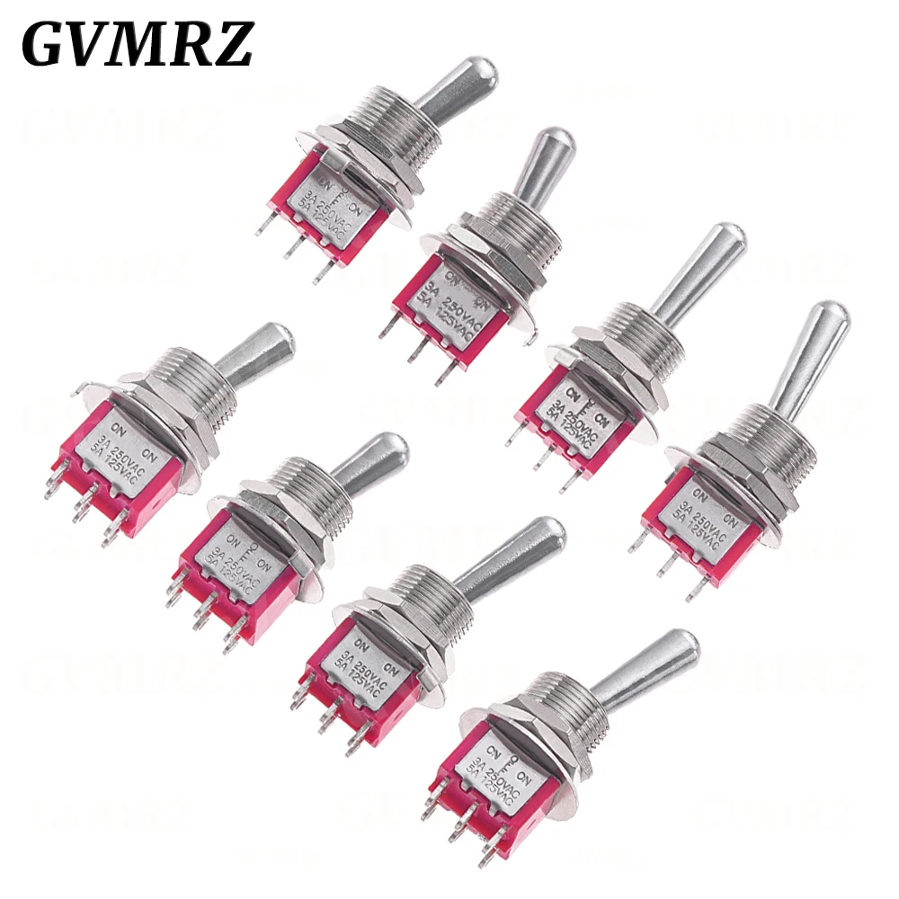 SH T80-T Z1 Series Large Long Handle 12mm Panel Mount Mini Toggle Switch 5A 125VAC