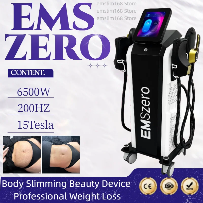

emszero Body Sculpting Machine Shaping 15 Teslas 6500W Radio Frequency RF Muscle Stimulator Device