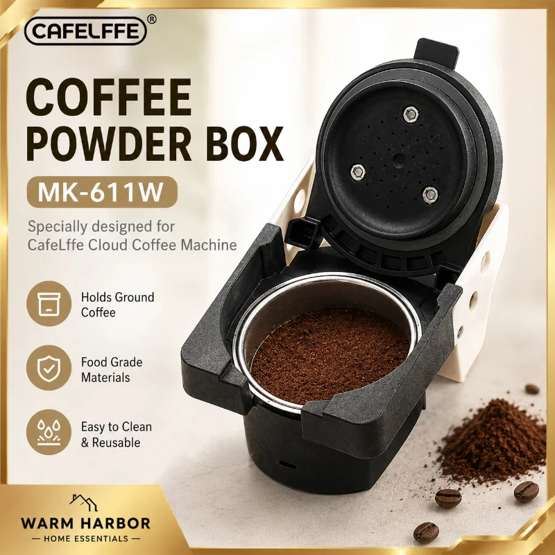 maquina-de-cafe-en-capsulas-mk-611w-contenedor-de-cafe-en-polvo-soporte-para-cafe-molido-accesorio-de-preparacion-pieza-de-repuesto-para-baristas-caseros