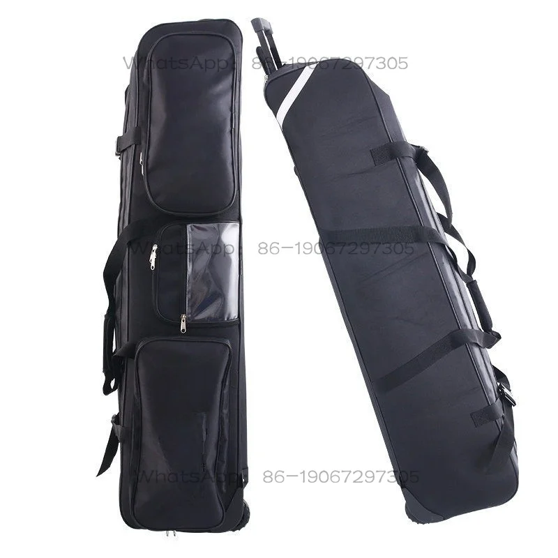 Fencing Equipment Bag, Large Roller Fencing Bag, Telescopic Tie Rod Compartment, Large Capacity