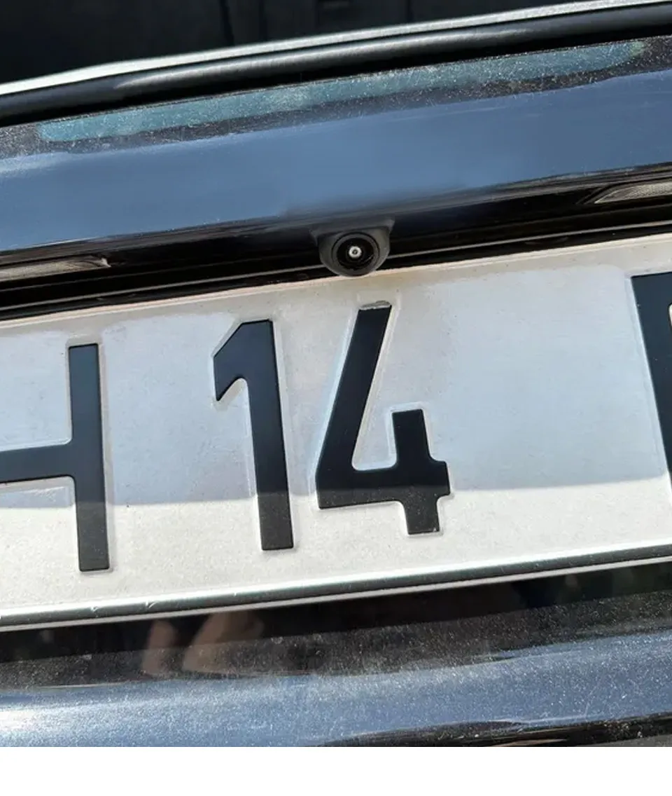 SMARTOUR Auto-Rückfahrkamera 1080P Nachtsicht Rückfahrmonitor CCD Wasserdicht 170 Grad HD-Video Fischaugen-Objektiv – Detail 1