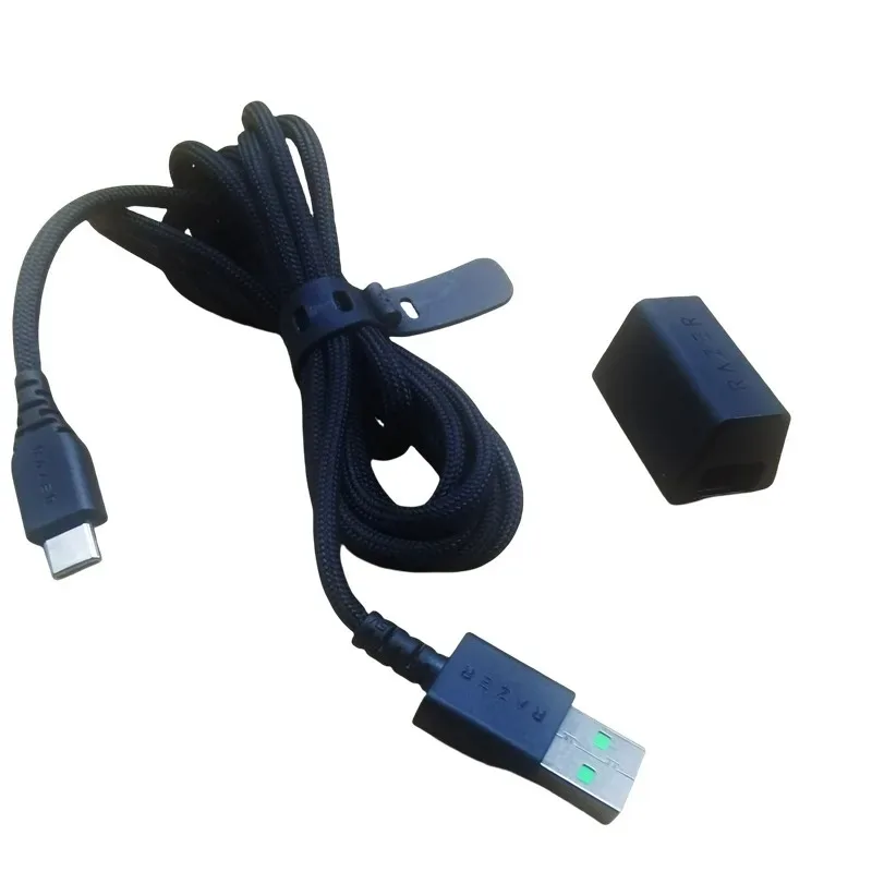 USB-C to USB-A Data Charging Cable For Razer Viper V2 Pro/DeathAdder V3 Pro/Basilisk V3 Pro Wireless Gaming Mouse