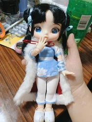 움직일 수있는 검객과 기사도 Veya 인형 Zhao Linger Bai Ma Qing 애니메이션 주변 그림 모델 입상 장식 카와이 선물