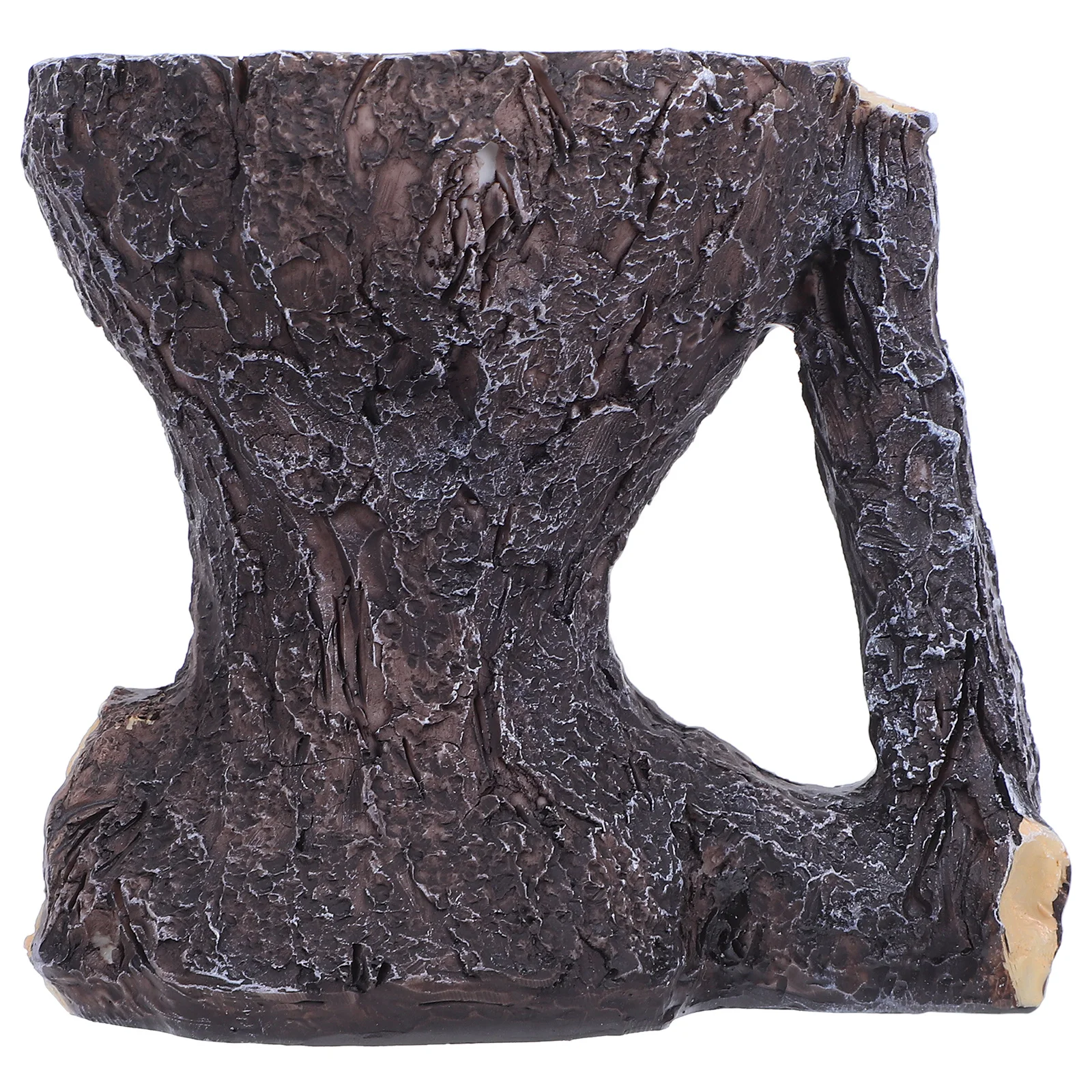 

Resin Incense Burner Tree Shape Realistic Bark Texture Aromatherapy Stick Holder for Bedroom Living Spa Desktop Decor