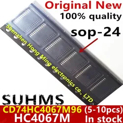 (5-10piece)100% New CD74HC4067M96 74HC4067D HC4067M SOP24 Chipset