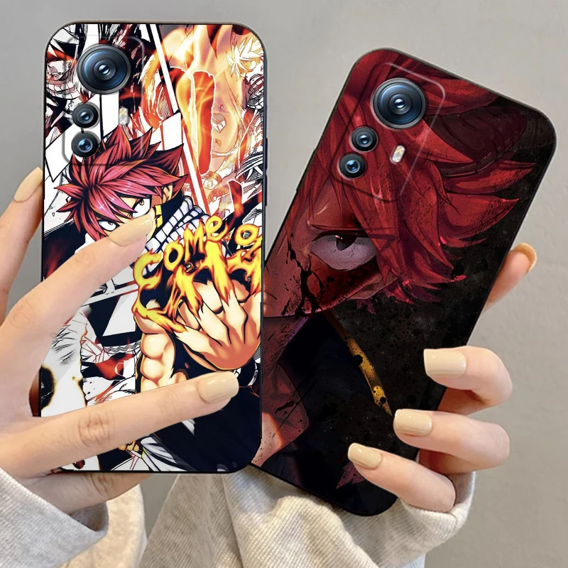 Anime F-Fairy T-Tail Juvenile For Xiaomi Mi 14 13T 13 12T 12 11T 11i 11 10T 10 Pro Lite Ultra 5G Black TPU Phone Case