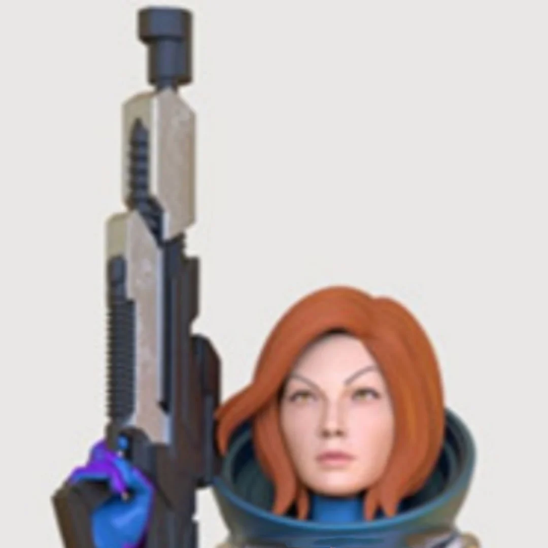 

1/24 Scale Resin Figure Assemble Model Kit Sexy future female warrior Nsfw Unassembled and Unpainted 3D printing DIY toy 536