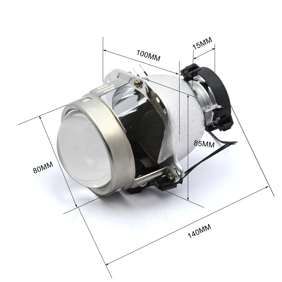 V2.0 D2S ثنائية زينون العارض العدسات العلوي التحديثية E60 E39 X5 E53 A6 C5 C6 A8 لبنز W211 209 كشافات السيارة