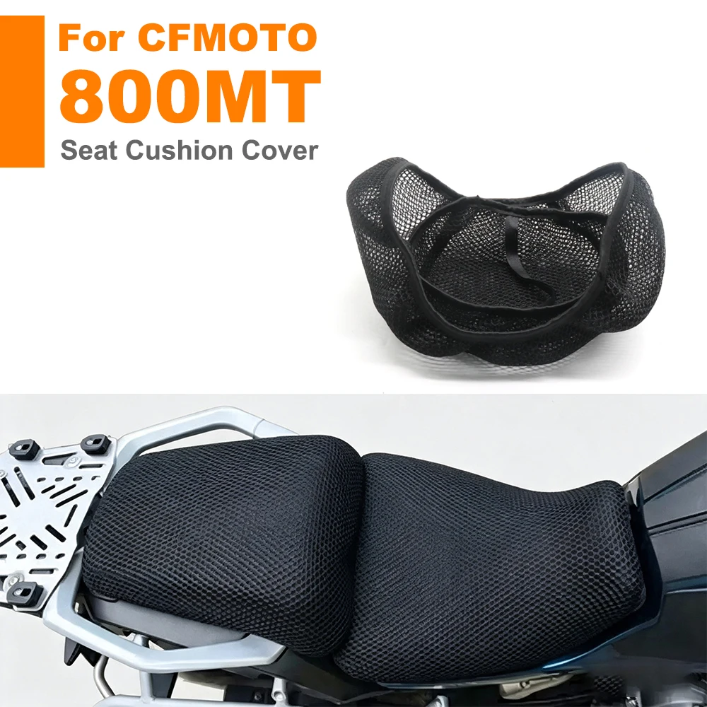 For CFMOTO 800MT 800 MT Mesh Breathable Seat Cushion Saddle Protection Cover Motorcycle Seat Cover