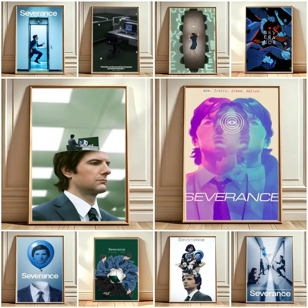 TV Series S-Severance Poster Print Painting Home Decor for Bedroom Living Room Hallway