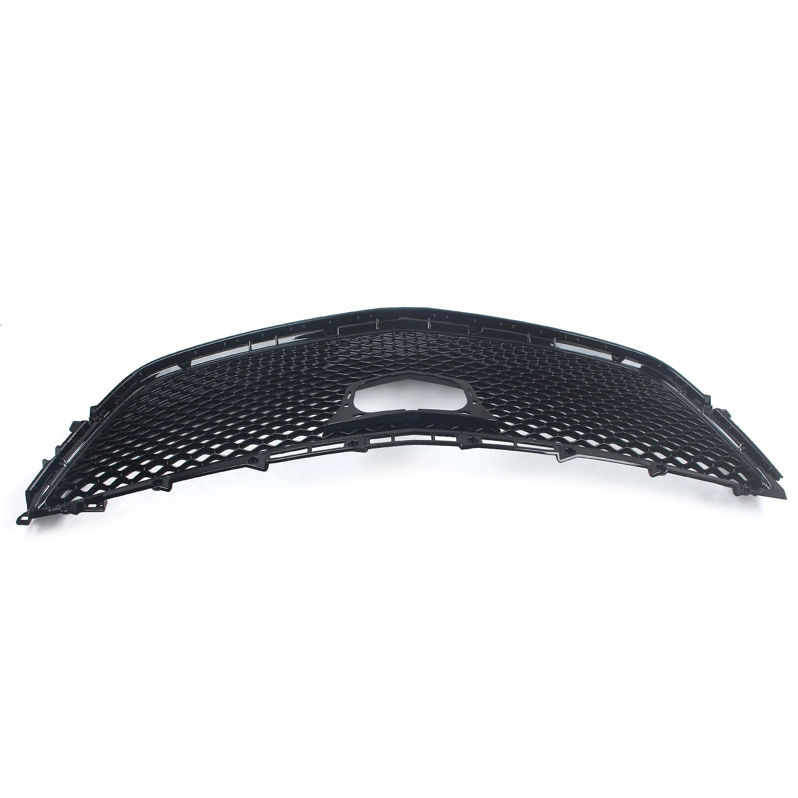 Mesh Radiator Bumper Grill Grille For 2016 2017 2018 Cadillac CT6 Black ABS