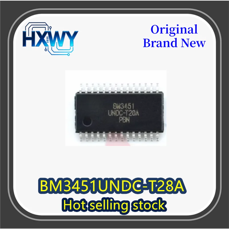 

(10/50 pieces) BM3451UNDC-T28A SMD TSSOP-28 BM3451 Lithium Battery Protection Chip Brand New Original Fast Shipping