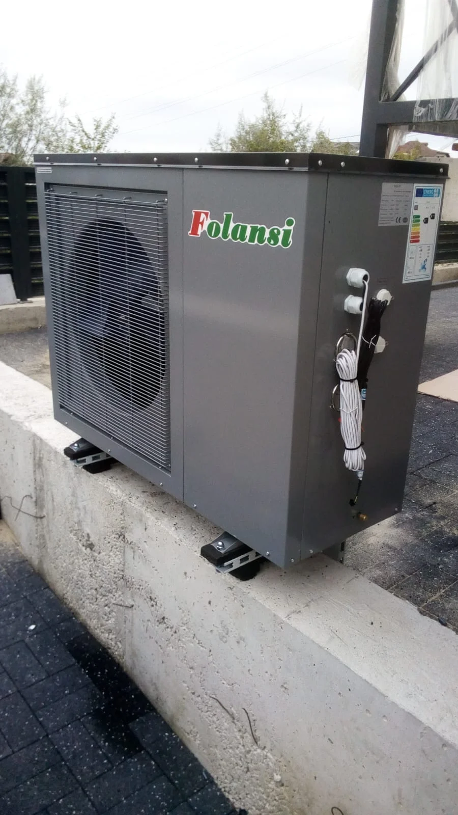 Bomba de calor con inversor de CC de 15 kW, calefacción y refrigeración, fuente de aire monobloque, bomba de calor con inversor de CC