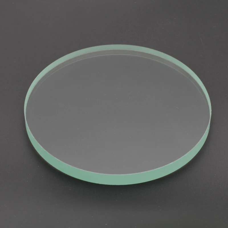 Factory direct sales tempered mirror glass high temperature disc observation lens 22mm-50mm thickness 8mm-20mm