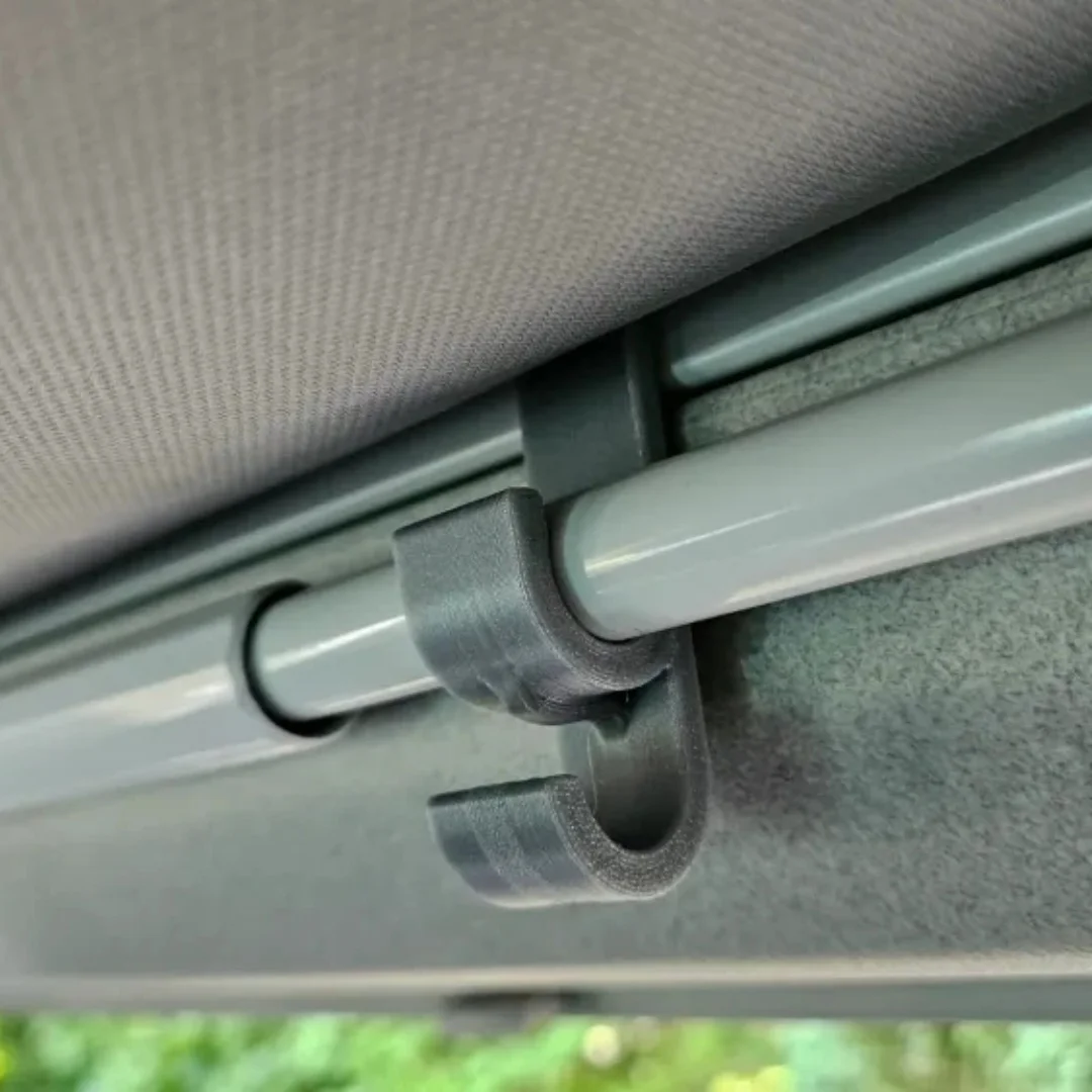 10Pcs For VW T6 California Awning Crank Handle Bracket Hook Sunshade Pole Fixing Lightweight Durable Accessories RV Camper