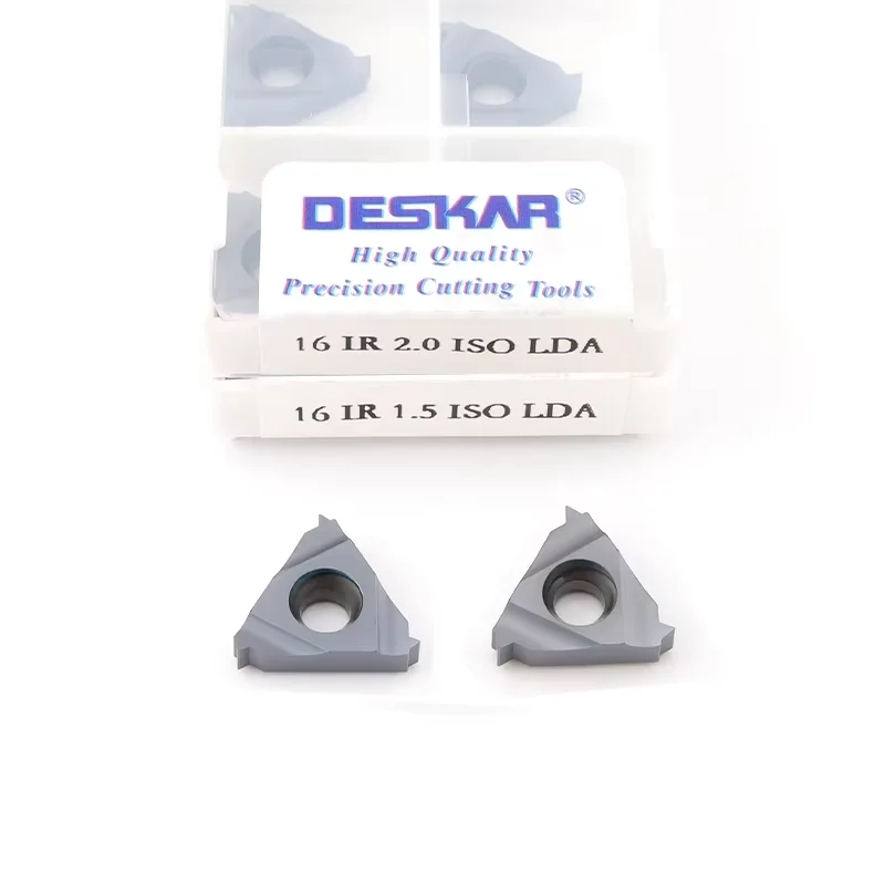 Carbide Insert 16ER 16IR 1.0 ISO 1.25ISO 1.5ISO 2.0ISO 2.5ISO 3.0ISO 3.5ISO AG55 AG60 LDA LDC Threading Insert