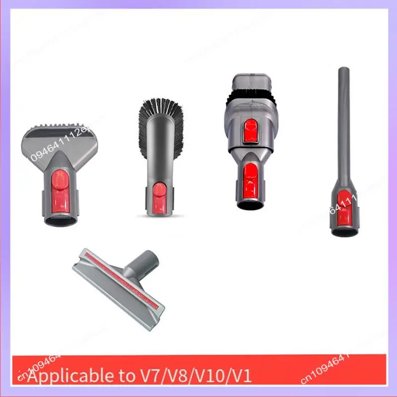 N83R For Dyson V7V8V10 Vacuum Cleaner Hard Brush Mattress Suction Accessories Soft Brush Head Flat Nozzle