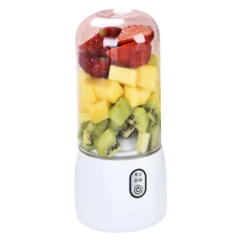 Portable Electric Fruit Juicer Cut Mixer Smoothie Maker Blender Machine USB Rechargable Juice Cup Bottle For Travel